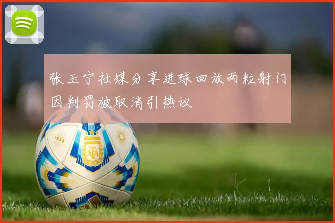 张玉宁社媒分享进球回放两粒射门因判罚被取消引热议